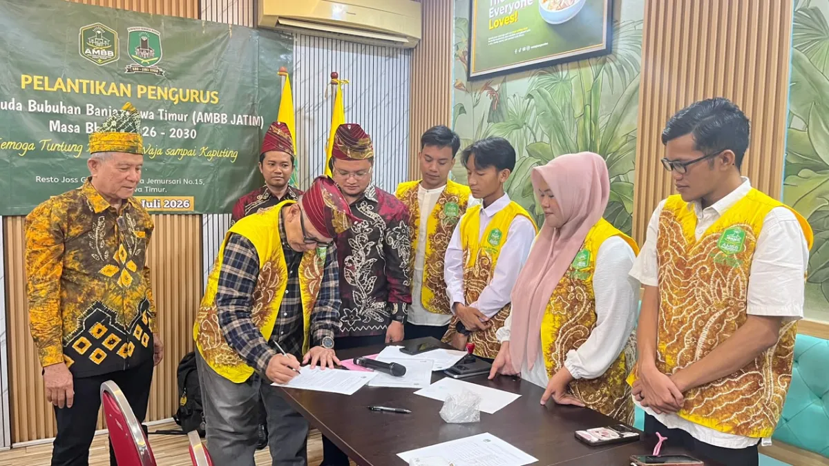 Dorong Regenerasi dan Inovasi, Pengurus Wilayah AMBB Jatim Resmi Dikukuhkan